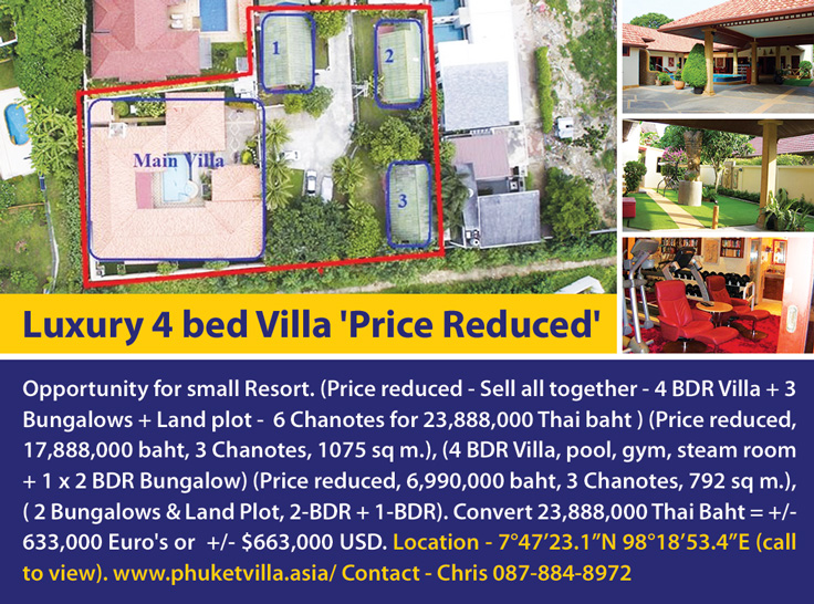 Luxury 4 bed Villa 'Price Reduced'