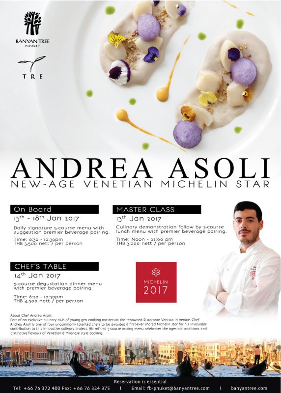 Andrea Asoli - New Age Venetian Michelin Star