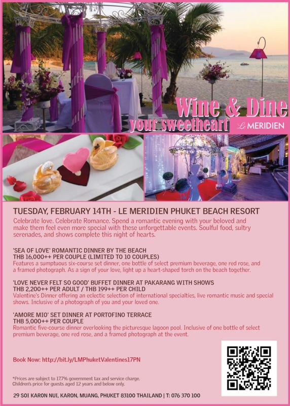 Wine & Dine your sweetheart
