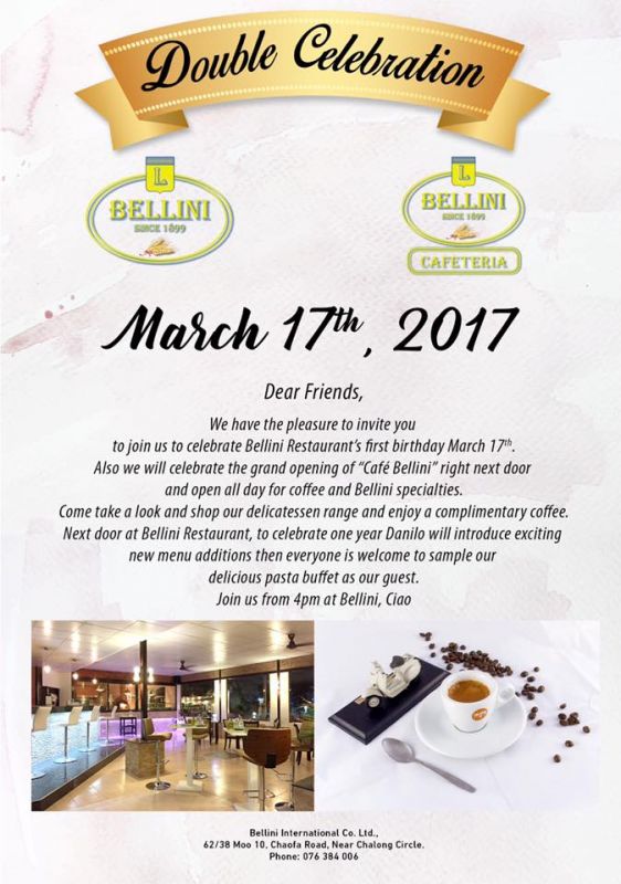 Celebrating Bellini 1 year