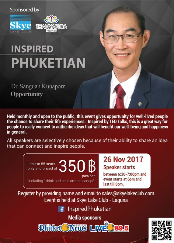 INSPIRED PHUKETIAN - Dr. Sanguan Kunaporn