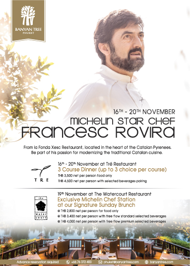 Michelin Star Chef Francesc Rovira