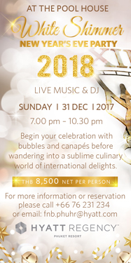 White Shimmers New Year’s Eve Party 2018