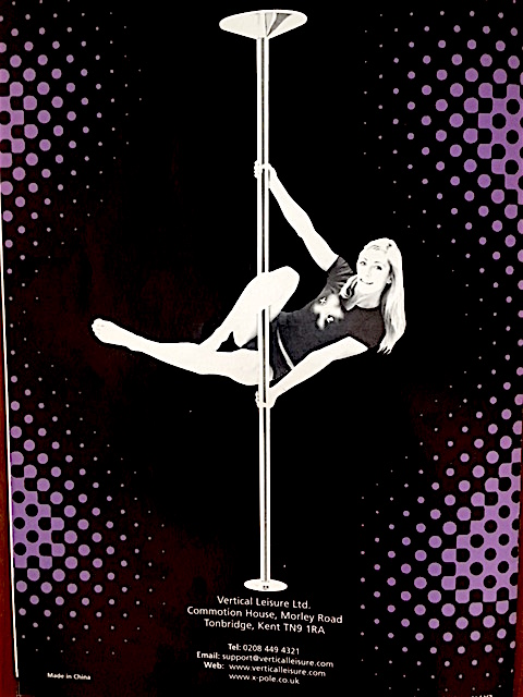 REMOVABLE EXERCISE POLE NEW