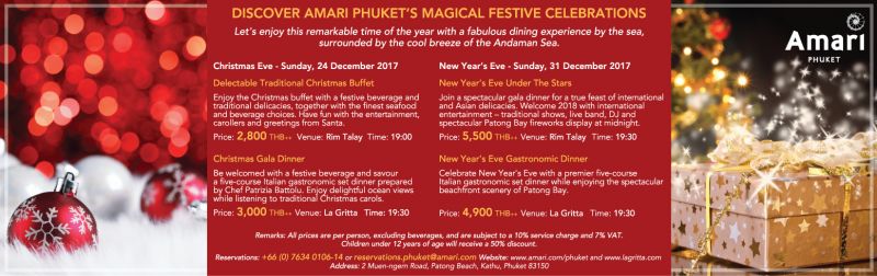 Discover Amari phuket’s magical festive celebrations