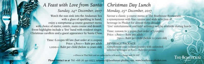 A feast with love from Santa, Christmas day lunch