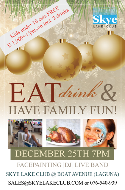 Eat drink & have family fun