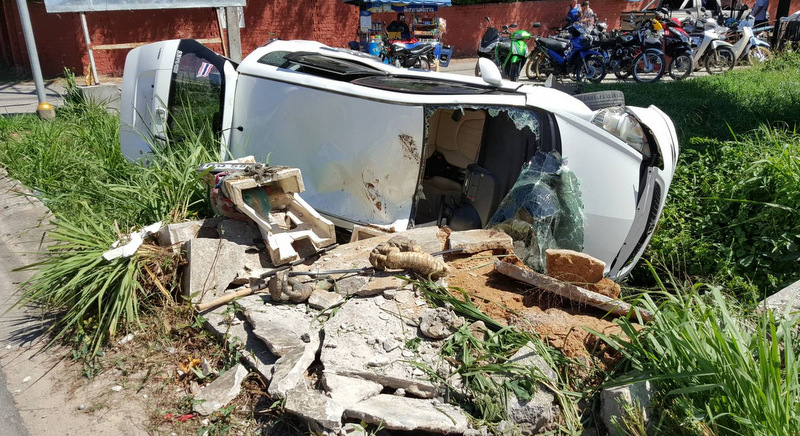 Thai couple survive spirit house wipeout in Rawai