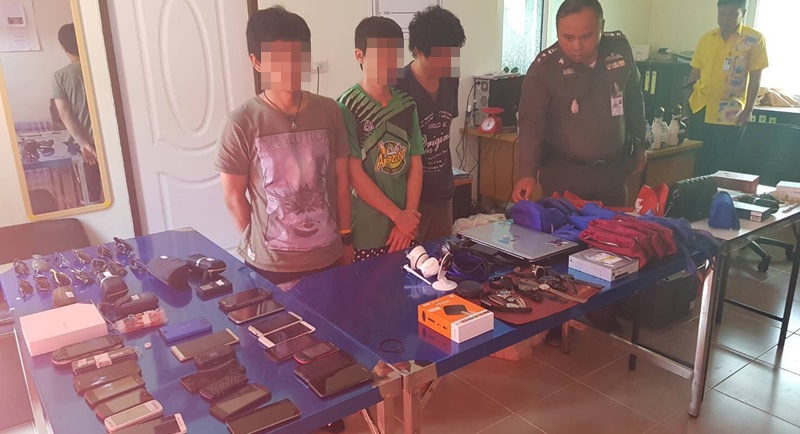 Phuket airport baggage handlers arrested for theft