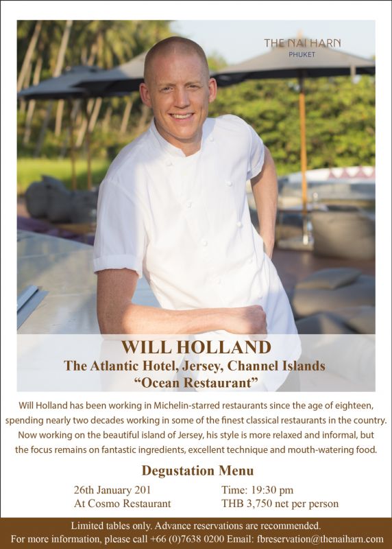 Degustation Menu by Will Holland