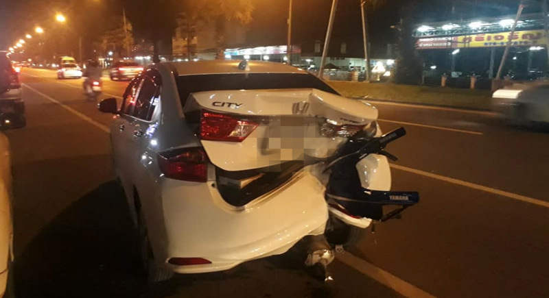Girl, 6, injured in Phuket three-vehicle accident