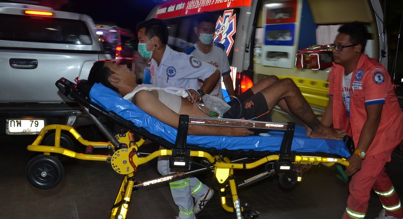 Phuket police hunt man who cut off wife’s hand, slashed stepson