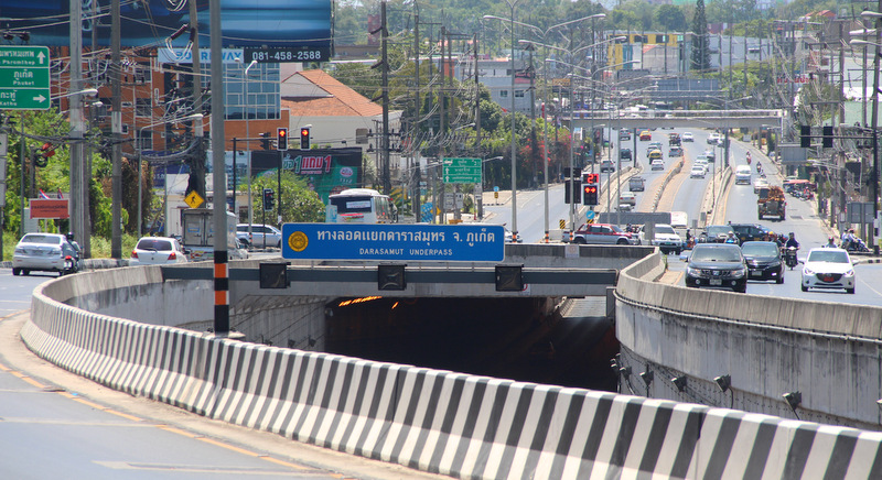 Phuket underpass closes for water pump repairs