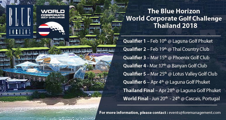 The Blue Horizon World Corporate Golf Challenge Thailand - Qualifier 6