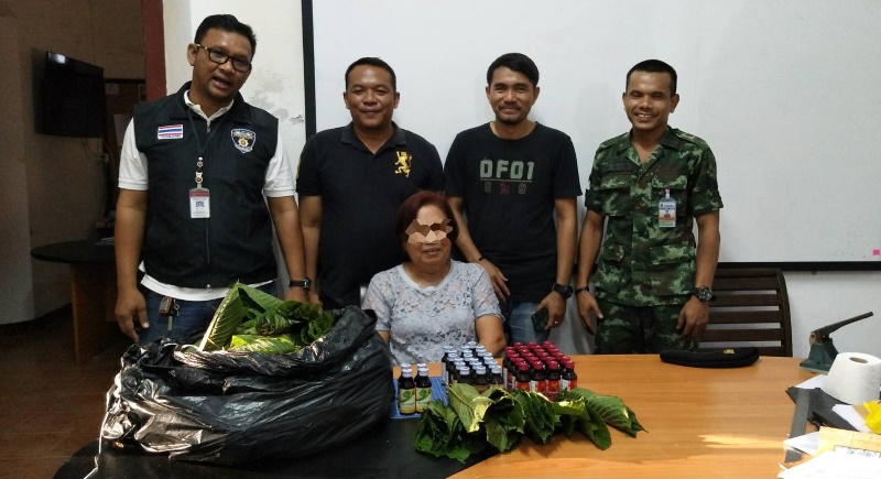 Phuket drug raid nets 67-year-old woman, five others