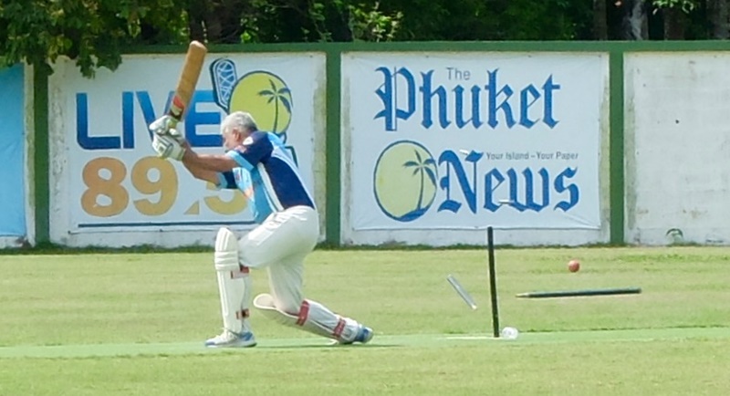 Tripathi Blue come out on top on Day One of Thalang International Cricket 7s