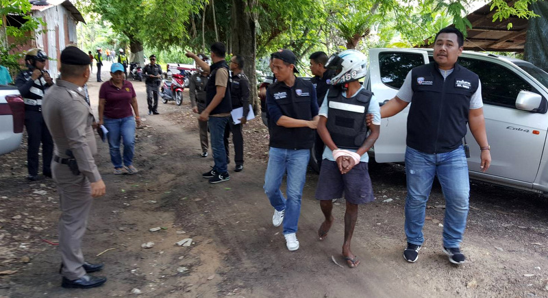 Man arrested for knife rape attack on neighbour