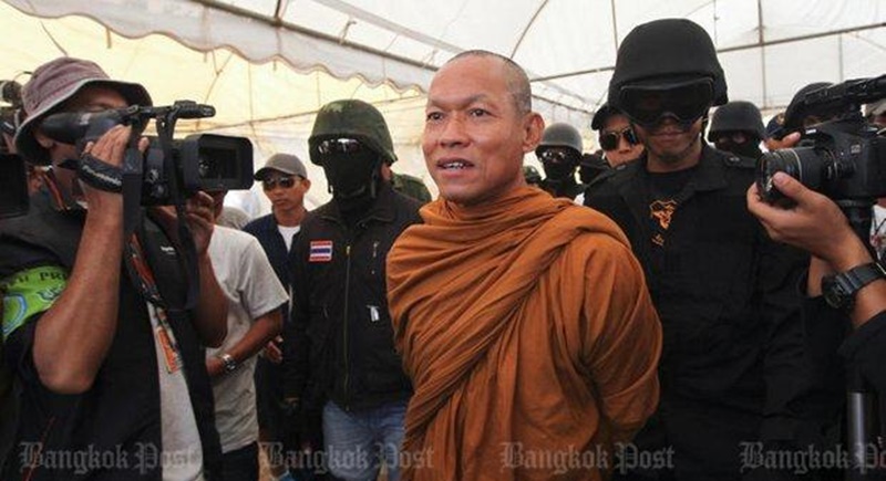 Ex-monk contrite behind bars