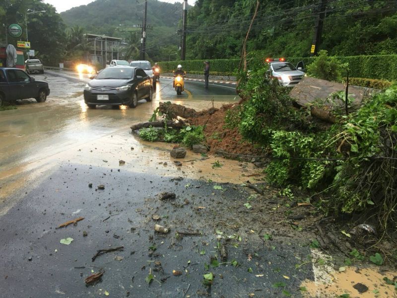 PHUKET XTRA: VIDEO: Rains bring landslide! Serious about plastics? Teen madam arrested || June 5
