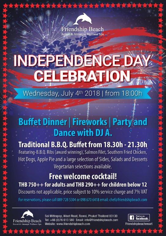 Independence Day Celebration Friendship Beach Resort