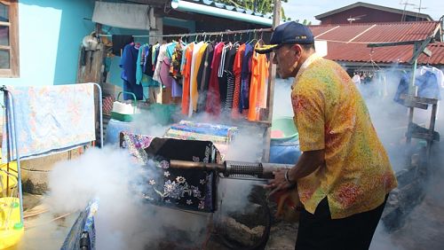 PHUKET XTRA: VIDEO: Fogging mozzies! World Cup gambling? Blind mom gives back! || June 12