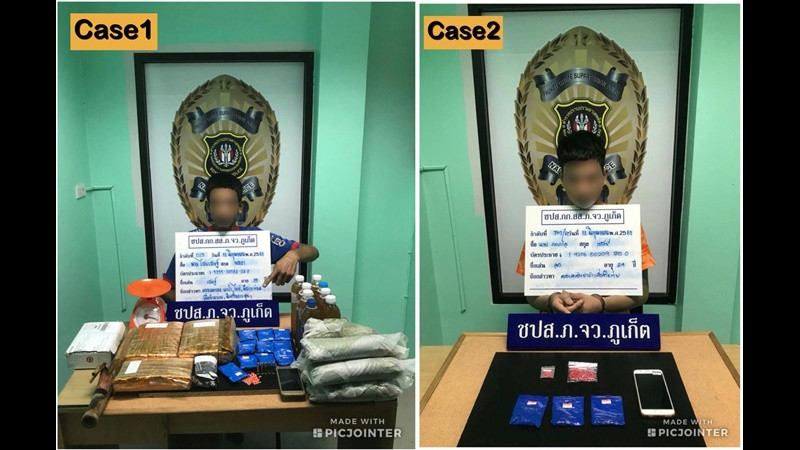 Submachine gun seized in ongoing Phuket anti-crime blitz