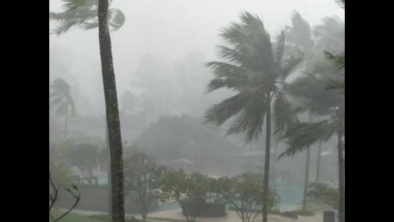 Storm lashes Phuket