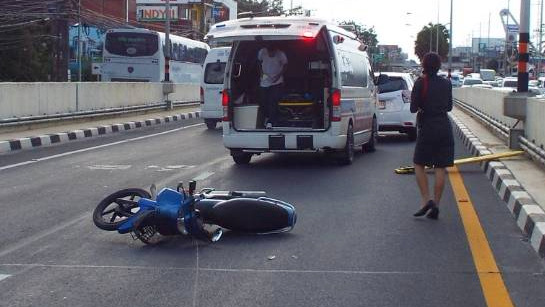 Motorcyclist killed while exiting Phuket underpass