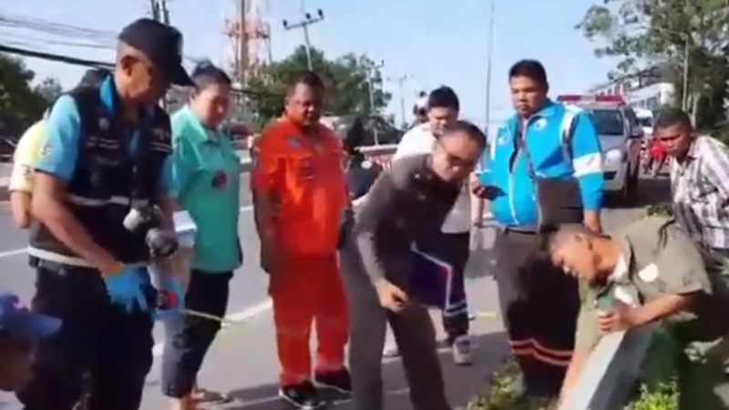 Belgium man, 39, dies in high speed Phuket motorbike crash
