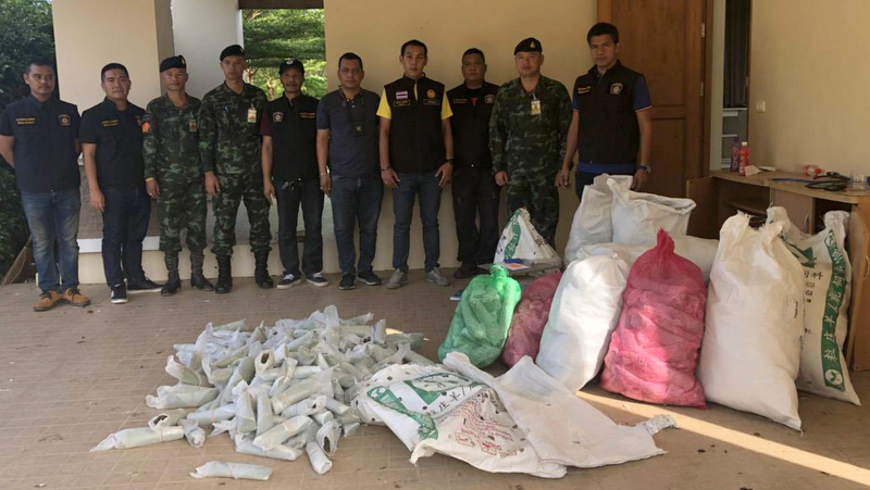 Residential drug raid nets 207kg of kratom, meth