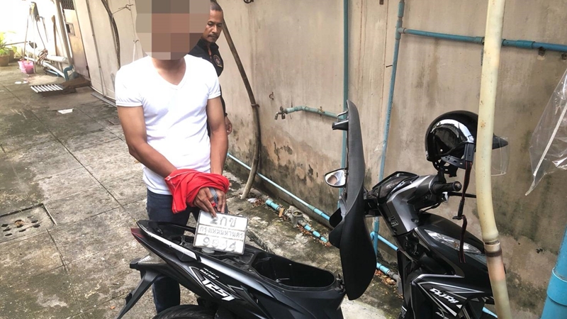 Phuket motorbike thief had 13 year outstanding Narathiwat arrest warrant