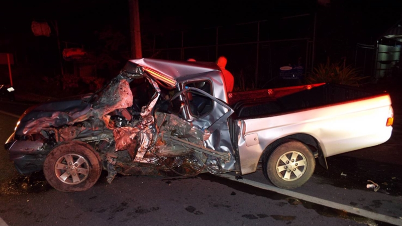 Pickup truck driver, 22, dies after Phuket crash