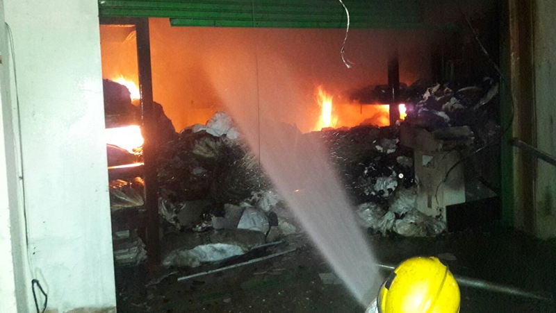 Two pitbulls die in Phuket mattress facility fire