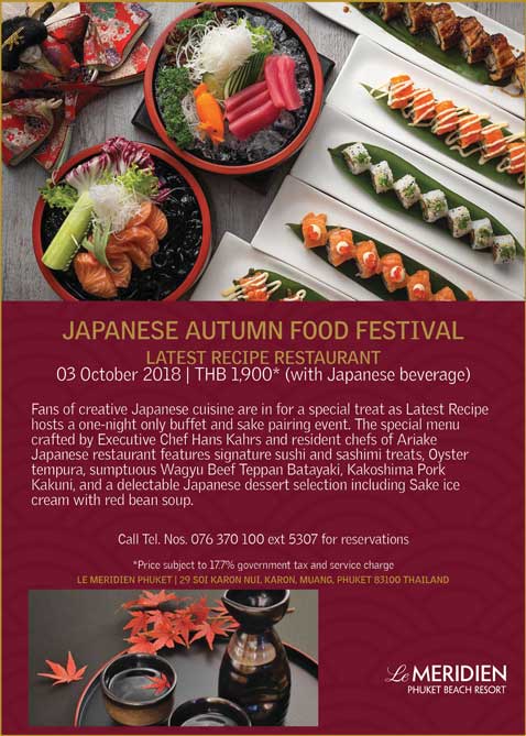 Japanese Autumn Food Festival