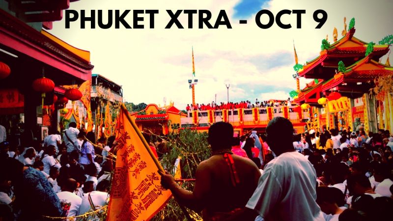 PHUKET XTRA: VIDEO: Hill crash linked to murder! Vegetarian Festival rises! Runway skid? || Oct. 9