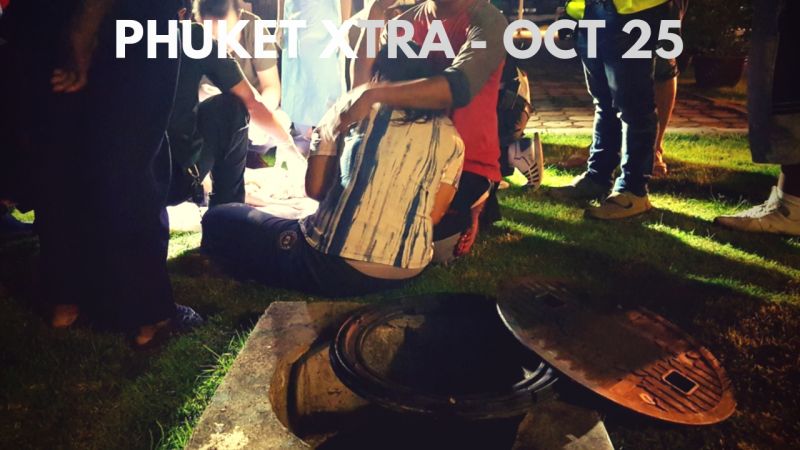 PHUKET XTRA: VIDEO: Screwdriver stabbing! Crashing and fleeing? Fatal grease trap! || Oct. 25