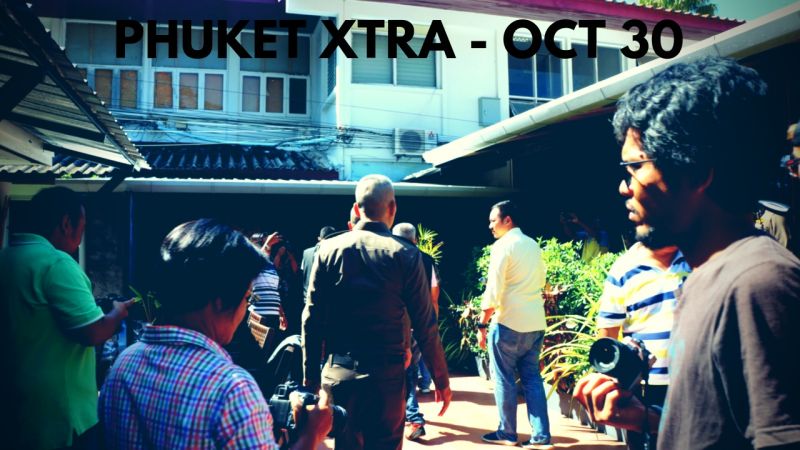 PHUKET XTRA: VIDEO: B1bn mall coming to Bang Tao!  Murder manhunt! ’Illegal’ rubber trees? || Oct. 30