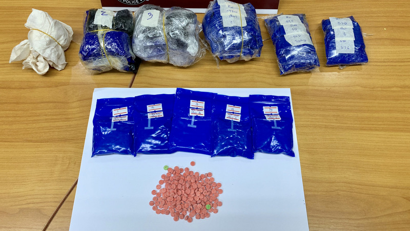 Phuket raids net three suspects, more than 8,000 meth pills