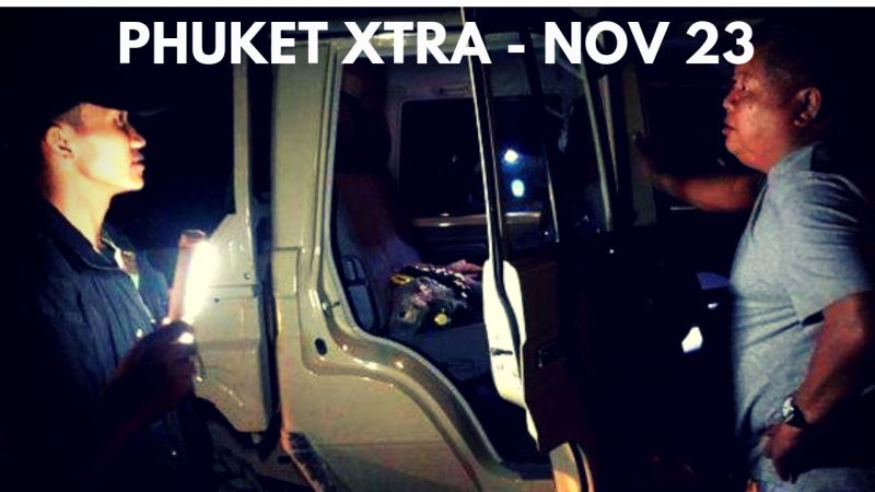 PHUKET XTRA: VIDEO: Road works causing accidents? Immigration Drive Thru opens! New mega-station! || Nov. 23
