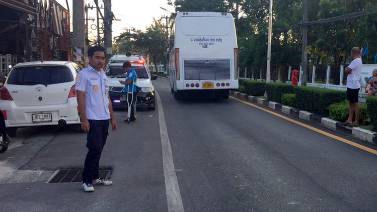 Baby crushed under Phuket tour bus