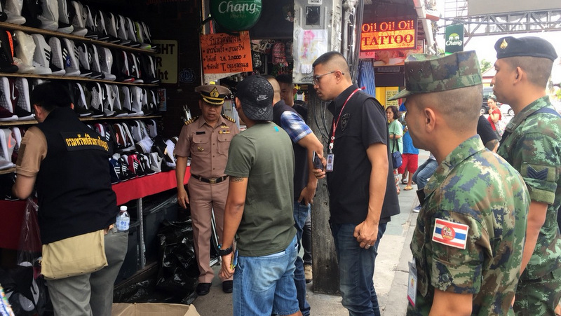 Property owners to be targetted as fake goods raids hit Patong, Central
