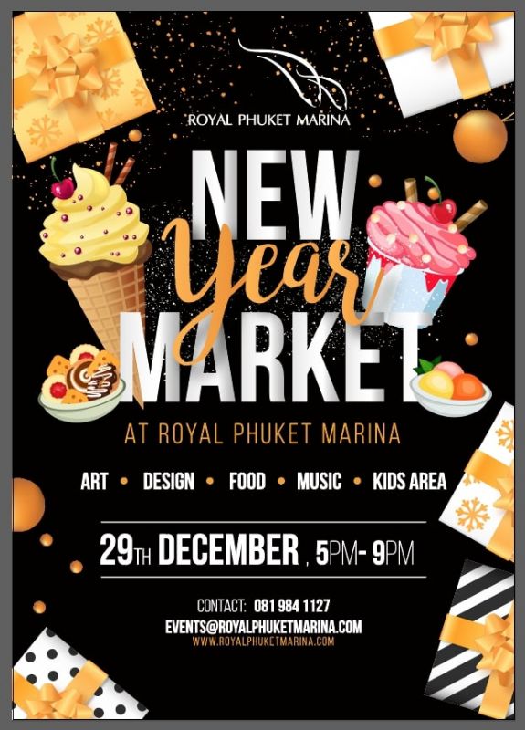 Royal Phuket Marina New Year Market