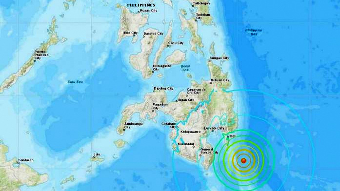 Tsunami warning withdrawn after 6.9-magnitude quake strikes off southern Philippines