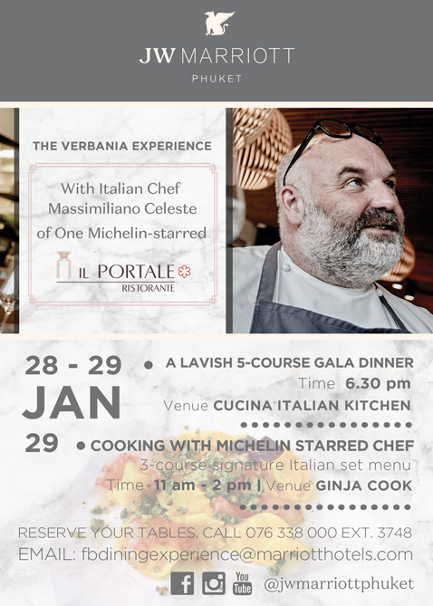 One Michelin Starred Chef Massimiliano Celeste