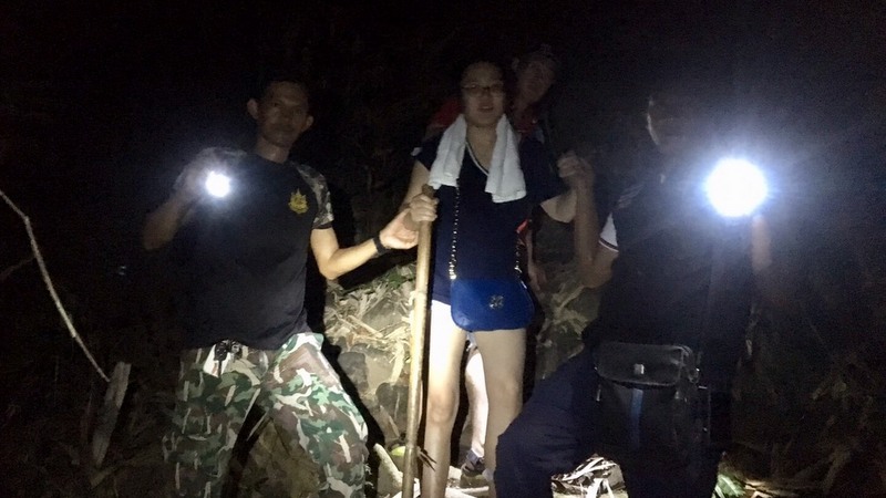 Lost Chinese tourists safely recovered from Phuket wilds