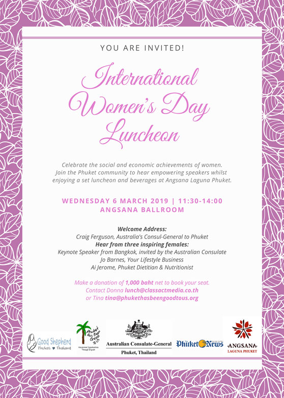 International Women’s Day Luncheon