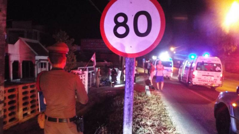 Two dead as motorbike hits wall