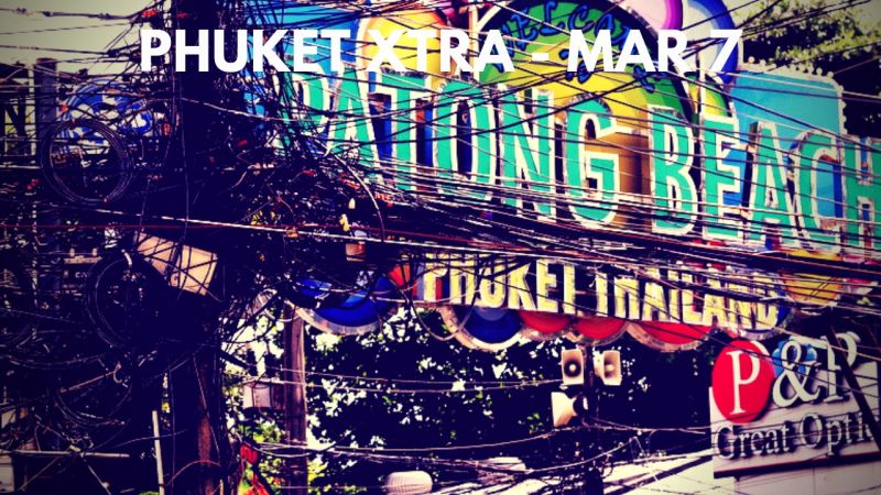 PHUKET XTRA: VIDEO: Cabbie shot dead! Patong cables to go under? Thailand 23rd most polluted! || March 7