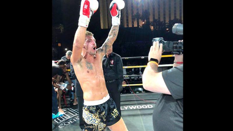 ‘Crazy Viking’ forces doctor’s stoppage in Vegas