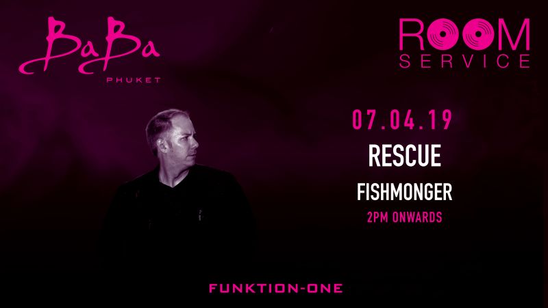 Room Service presents Rescue at Baba Beach Club Phuket